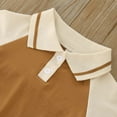 thumbnail image 4 of Sngxgn Baby Bodysuits for Boys Short Sleeve (Brown,90), 4 of 5