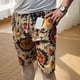 thumbnail image 2 of Shorts De Playa Casuales De Lino Para Hombre Suelto, 2 of 3