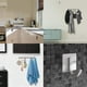 thumbnail image 4 of Perchero de pared WW & Friends de acero inoxidable 6 ganchos Fijos 1 gancho autoadhesivo, 4 of 7