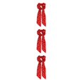 thumbnail image 4 of Dalazy Couvre-Chef Vintage à la Mode en Polyester pour Femmes - Se Démarquer Facilement dans la Foule Bandeaux Vintage 142K Petit Point Rouge 3ensemble, 4 of 6