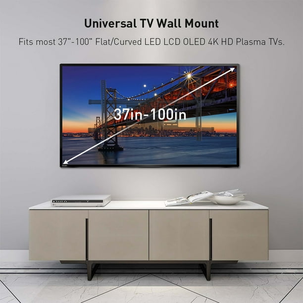 Support mural articulé pour téléviseur pour téléviseurs à écran plat de 37  à 70 pouce - PrimeCables®