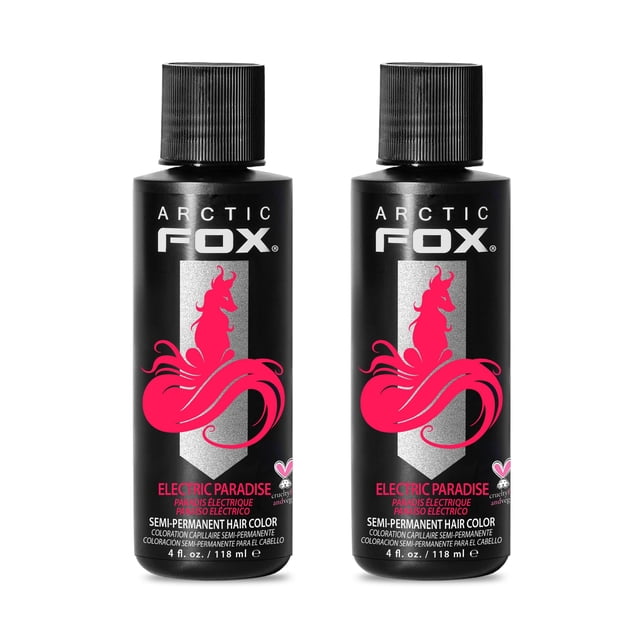 Tinte para el cabello ARCTIC FOX Vegan Semipermanente ELECTRIC PARADISE
