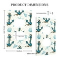 thumbnail image 3 of Kdxio Anchors And Shells Decorator Light Switch or Receptacle Outlet Wall Plate Decorator Wall Plate Child Safe Outlet Cover-Style S, 3 of 6