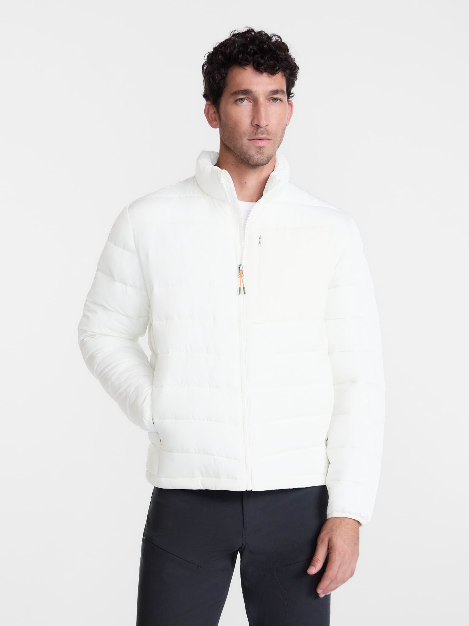 Ozark Trail Men's and Big Men's Puffer Jacket, Sizes S-4XB