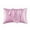 Pink, variant on 2Pcs Pure Color Satin Pillowcase For Hair And Skin, Pillowcases Standard Size And Soft Satin Pillowcovers 2 Pack (20x30 Inches) Wrinkle-resistant Summer Cool And Soft Pillow Cover