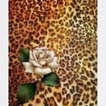 thumbnail image 2 of CafePress - Rose Leopard Print Mousepad - Non-slip Rubber Mousepad, Gaming Mouse Pad, 2 of 5