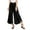 Black, variant on Wide Leg Pants for Women Plus Size, Womens High Waisted Culottes Palazzo Pants, Pants Yoga Hippie Boho Beach Size Green