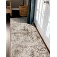 thumbnail image 5 of Unique Loom Sofia Collection Area Rug - Larvotto (2' x 13' 1" Runner Brown/Beige), 5 of 7