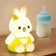 thumbnail image 4 of Lámpara de noche con forma de conejito, luz de noche para habitación infantil, recargable, ideal para dormitorio infantil, ideal como regalo, decoración de habitación infantil., 4 of 6