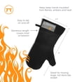 thumbnail image 7 of Outset Grill Mitt Black, 8.5” x 17”, 7 of 7