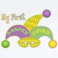 thumbnail image 2 of CafePress - My First Mardi Gras Infant Bodysuit - Baby Light Bodysuit, Size Newborn - 24 Months, 2 of 4