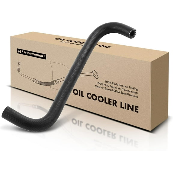 A-Premium Automatic Transmission Oil Cooler Line Hose Assembly Compatible with Dodge Plymouth Neon 1995-1999 2.0L