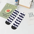 thumbnail image 7 of Fuzoiu Anchors Print Adult Socks, Crew Moisture-wicking Socks, Unisex Cushion Crew Socks,Casual Sports Ankle Socks, 7 of 7