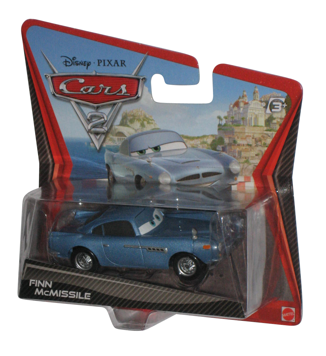 Disney Movie Cars 2 Checkout Lane Package Finn McMissile Toy Car