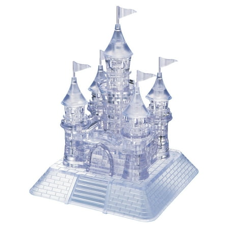 Castle Original 3D Crystal Puzzle from BePuzzled, Ages 12 and Up