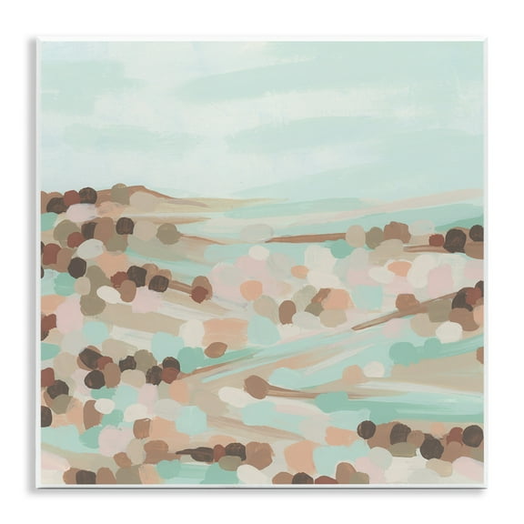 Stupell Industries Impressionist Rural Landscape Landscape Painting Unframed Art Print Wall Art, 12 x 12