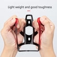 thumbnail image 2 of Greeniant Portabotellas multicolor a prueba de arañazos, suministros para bicicletas, accesorios para senderismo, portabotellas Colorfast, soporte para Bicicletas eléctricas Negro/Rojo Greeniant OD026185-02, 2 of 6