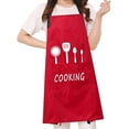 thumbnail image 1 of DAMAIE Cooking Aprons,Waterproof Adjustable Kitchen Apron With 2 Pockets For Women, 1 of 7