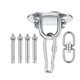 thumbnail image 1 of Kit para colgar hamaca, gancho para silla hamaca, correas para hamaca, columpio interior, columpio sensorial, saco de arena, yoga, gimnasio, 1 of 5