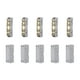 thumbnail image 1 of Kit de 10 tuercas para conectores de cables, terminal de conexión de cableado rápido, rendimiento prémium, calibre 10 AWG para aplicaciones eléctricas, 1 of 8
