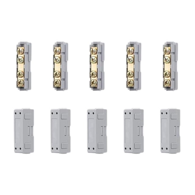 Kit de 10 tuercas para conectores de cables, terminal de conexión de cableado rápido, rendimiento prémium, calibre 10 AWG para aplicaciones eléctricas