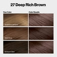thumbnail image 4 of Revlon ColorSilk Permanent Hair Color, Bond Repair Complex, 27 Deep Rich Brown, 1 pack, 4 of 16