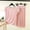 Pink, variant on NominalSnug Plus Size Pajamas Sets for Women Soft Sleepwear Cap Sleeve V Neck Tops Capri Pants Comfy Loungewear