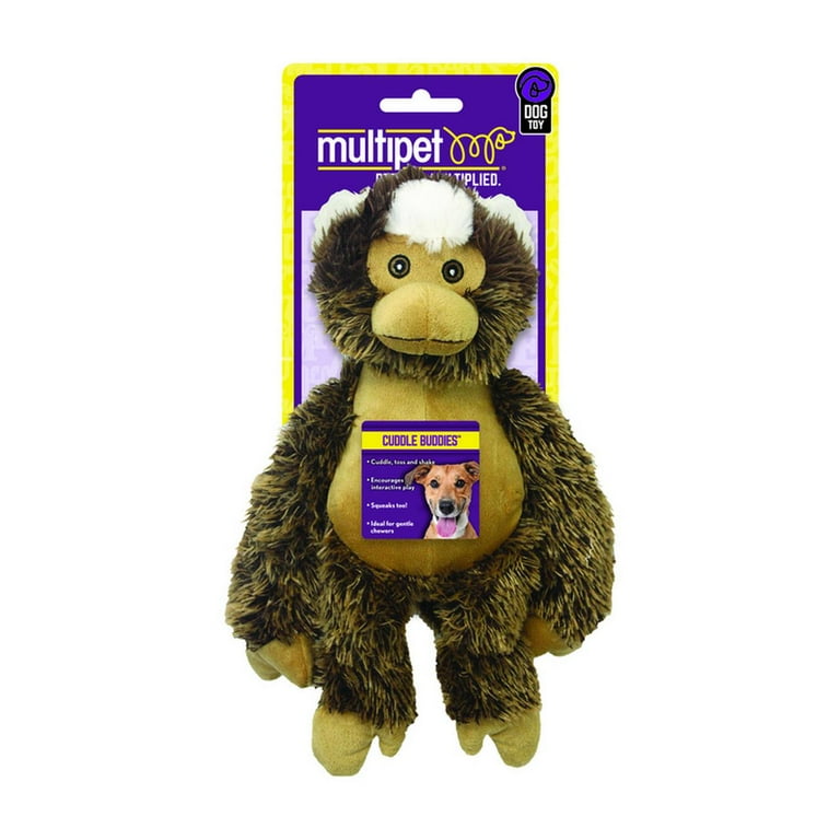 Multipet Bark Buddy Animals 10 Inch, Cuddly Puppy Pet Snuggles