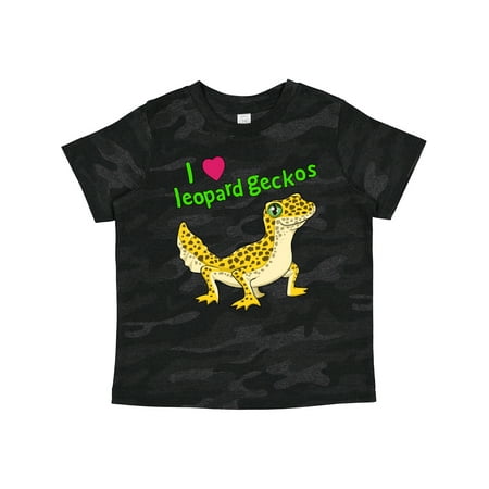 

Inktastic I Love Leopard Geckos Gift Toddler Boy or Toddler Girl T-Shirt