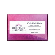 Heritage Store Colloidal Silver Soap 3.5 oz Bar(S).