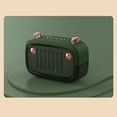 thumbnail image 3 of Latrodar The New Stereo Super Indoor Wireless Portable Mini Bluetooth Small Speaker Eco-Friendly Material Green 5.6x4 Inch Home Gadgets, 3 of 5