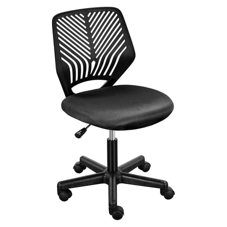 armless office chair adjustable swivel product