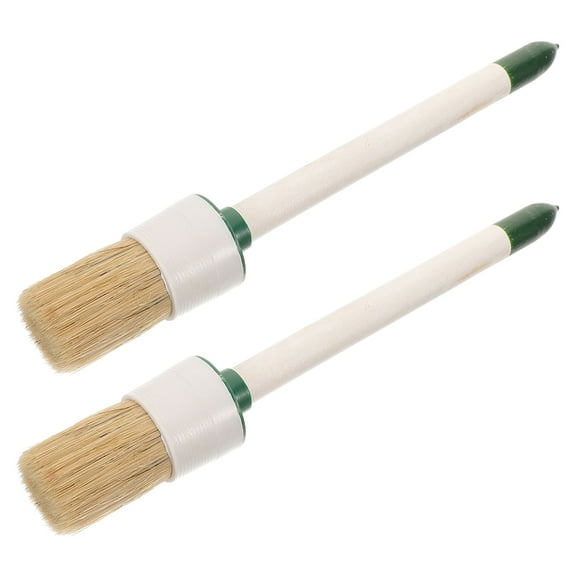 2pcs Long Handle Car Detailing Brush for Interior and Exterior Cleaning Including Tire Cleaner