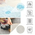 thumbnail image 4 of Rectangle Bath Rugs Plush Bathroom Carpet Mat Non Slip Bathroom Mats Gorgeous Colors Butterfly, 4 of 5