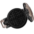 thumbnail image 2 of Black+Decker Waflera Giratoria Prepara 2 Waffles a la Vez con Placas Antiadherentes, WMD201, 2 of 7