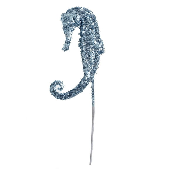 Darice Seahorse Pick Tinsel, Blue 1 x 8.5 Inches