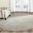 thumbnail image 2 of SAFAVIEH Porcello Ethel Geometric Area Rug, Grey/Dark Grey, 6'7" x 6'7" Round, 2 of 7