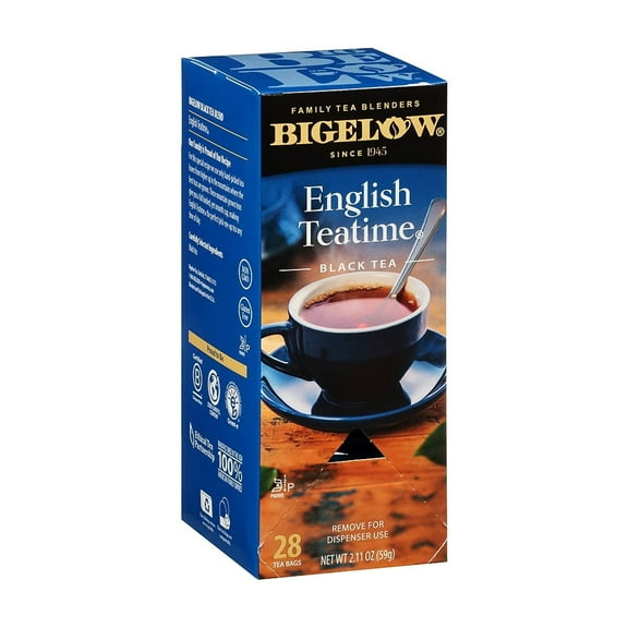 Bigelow English Tea Time Bags, Box Of 28