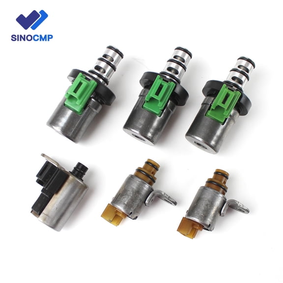 6pcs Transmission Solenoid Kit 48420K-R 4F27E FN4A-EL for Mazda 2 3 5 6 CX-7 MPV for Ford Focus