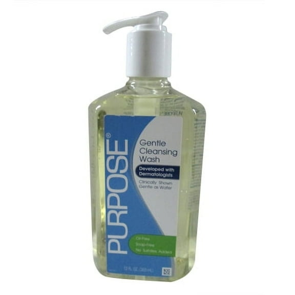 Purpose Gentle Cleansing Wash Pump Bottle - 12 Oz, 6 Pack
