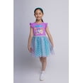thumbnail image 2 of SEGA Sonic The Hedgehog Tails Rosy the Rascal Tutu Pleated Tulle Dress Toddler to Big Kid, 2 of 5
