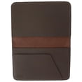 thumbnail image 2 of CTM Leather Top Stub Checkbook Cover Wallet, 2 of 2