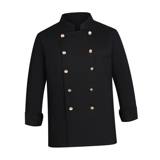 Chaqueta De Chef De Manga Larga Unisex De Otoño Para Restaurante Hotel Sunnimix Chaquetas de cocinero