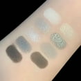 thumbnail image 4 of Teissuly Smokey Eyeshadow Palette, 9 Colors Black White Gray Smoky Eye Shadow Pallet, Highly Pigmented Matte Shimmer Neutral Goth Makeup Pallet, Cool Tone Sliver Gray Makeup Palette Teissuly WER202312145356, 4 of 9