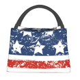 thumbnail image 1 of Lukts USA Couleurs Rayures 1 Motif Petit Sac à Lunch pour Hommes Femmes Boîte à Lunch Isolée Mini Sac à Lunch Portable Sac Isotherme Réutilisable, 1 of 6