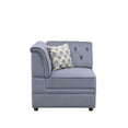 thumbnail image 2 of ACME Bois II Sectional Sofa in Gray Velvet, 2 of 11