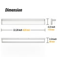 thumbnail image 5 of LIGHTINN Chrome Dimmable LED Corded Electric Vanity Lights, 5 of 6