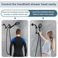 thumbnail image 7 of BRIGHT SHOWERS Brass Shower Arm Extender for Rain and Handheld Shower Head, 5 Inch Universal Shower Head Extension Arm, Height & Angle Adjustable, Oil-Rubbed Bronze 5 Inch Oil Rubbed Bronze, 7 of 7