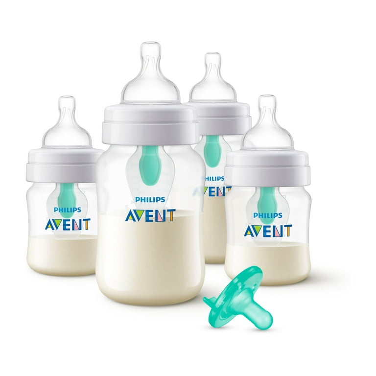 Philips Avent Anti-colic Baby Bottle with AirFree Vent Newborn Gift Set  Exclusively At Walmart, SCD306/00 