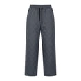 thumbnail image 6 of AHTJRT Womens Snow Pants Packable Winter Waterproof Windproof Outdoor Ultralight Warm Down Ski Pants Trousers Elastic Waist Going Out Play Trousers, 6 of 9